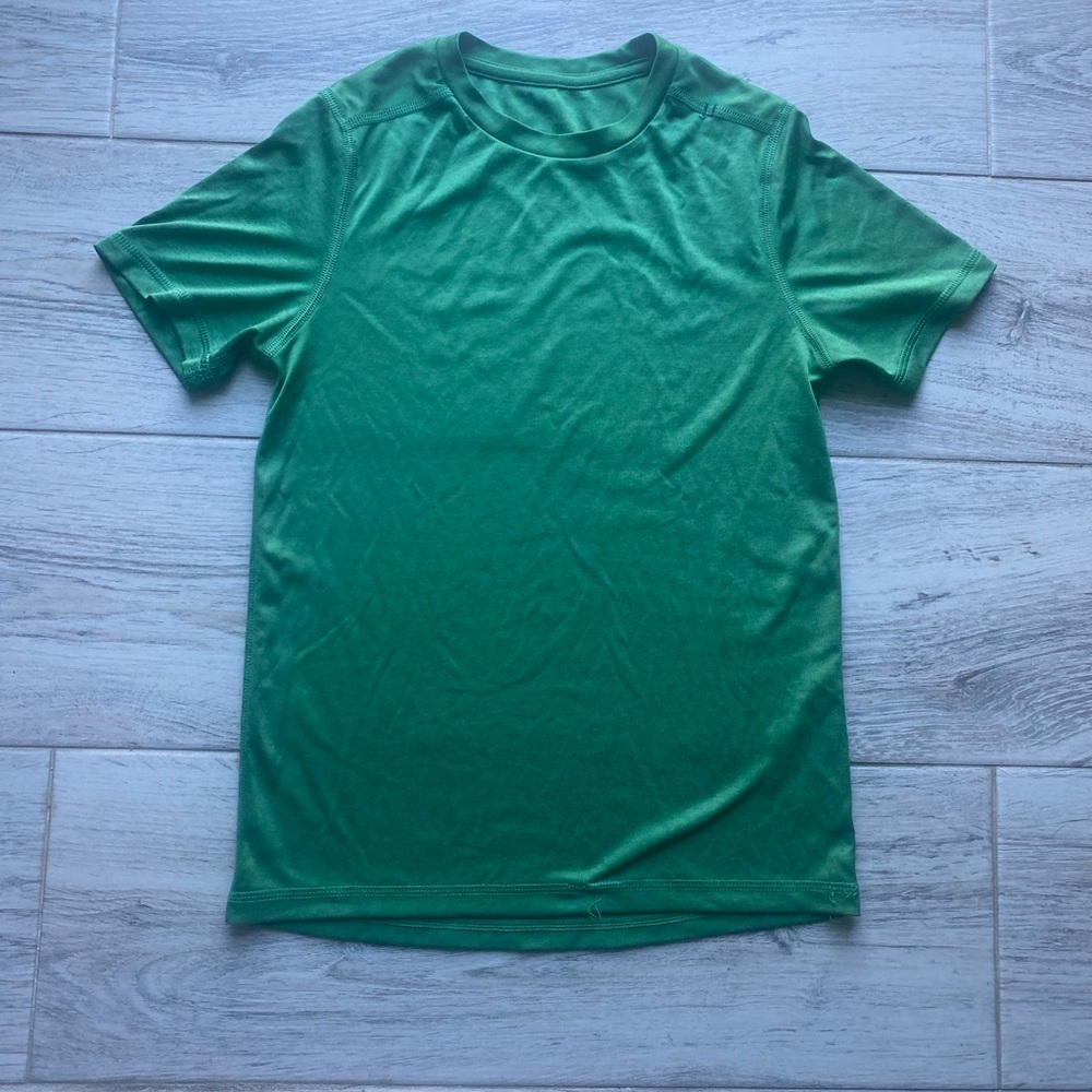 Boys Champion Dry-Fit Emerald Green Tee - M-8/10